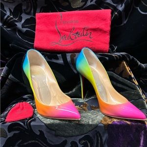 CHRISTIAN LOUBOUTIN Rainbow Pigalle Follies Pump
